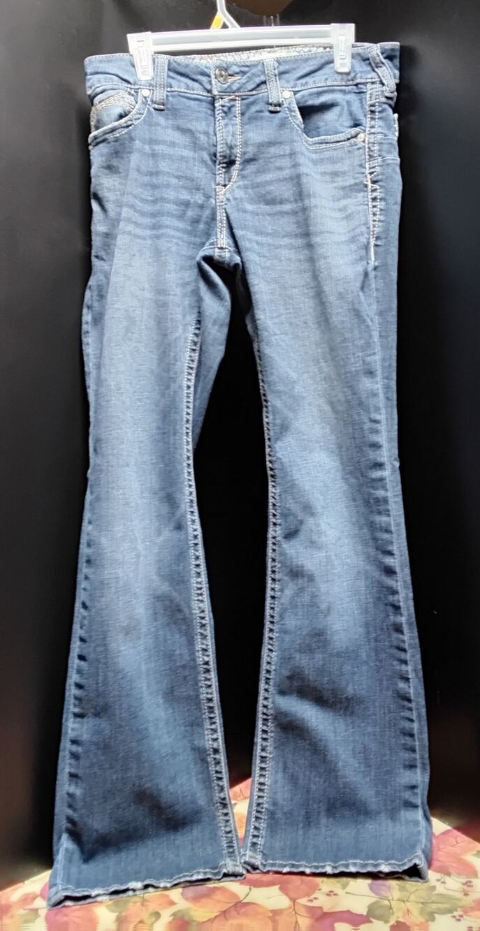 Ariat Ladies Jeans Size 32L 5 pocket style Boot cut legs AR1119